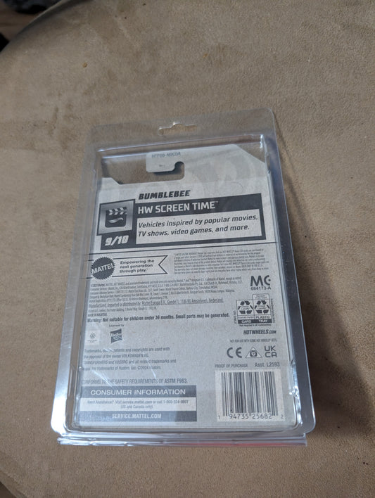 Bumblebee Volkswagen Beetle – HW Screen Time 9/10 (2024 Mainline)