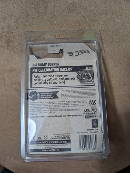 Birthday Burner – HW Celebration Racers 5/10 (2024 Treasure Hunt)