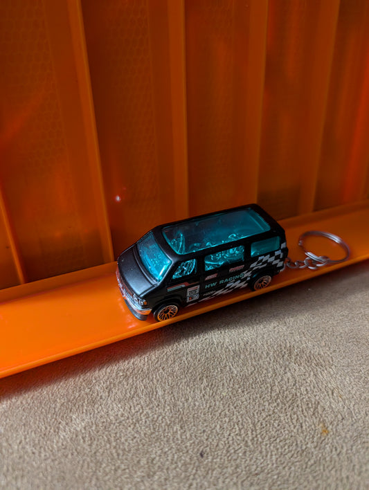 Custom Diecast Keychain – HW Racing Team Van
